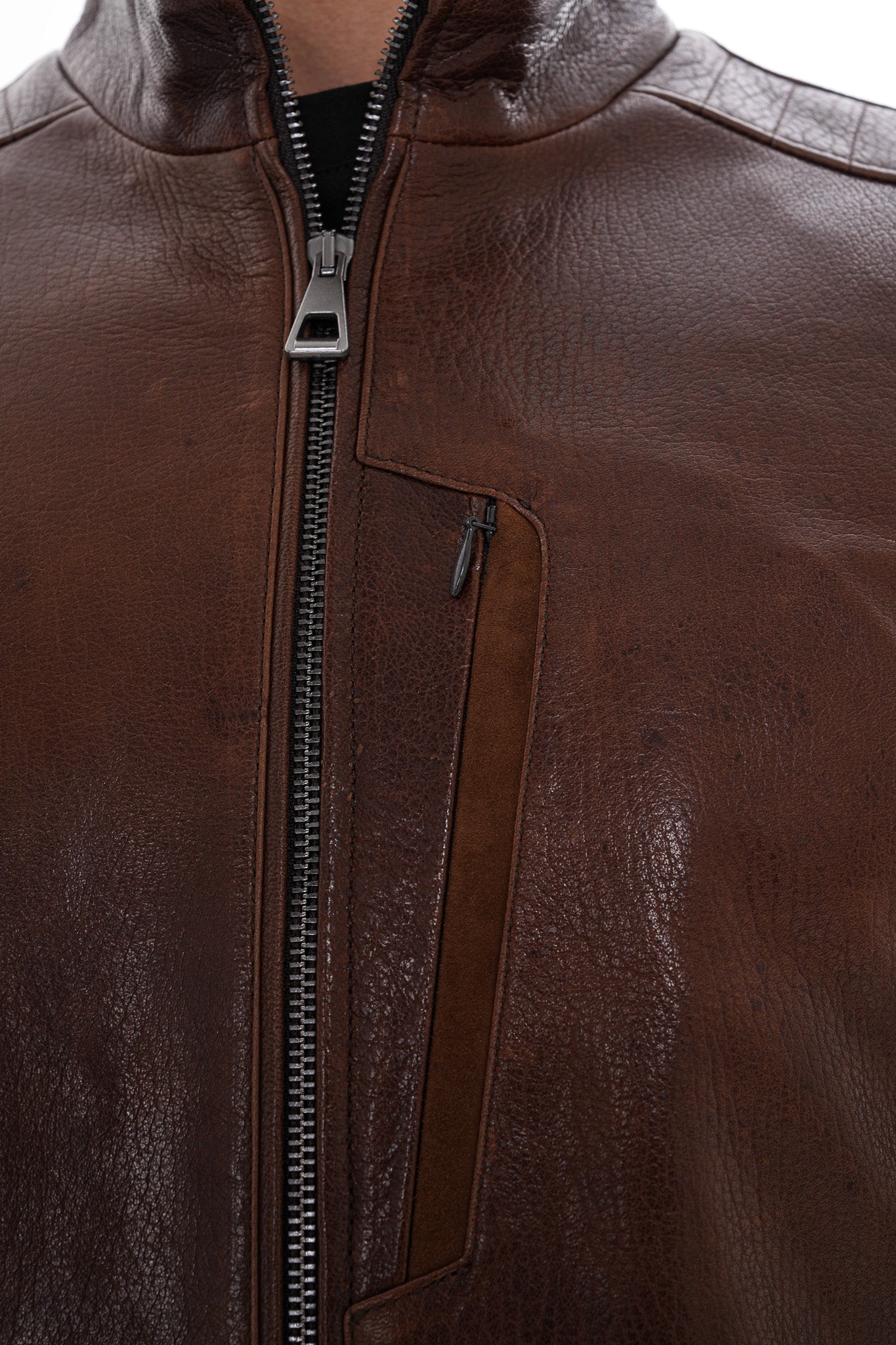 The Marco Brown Leather Jacket