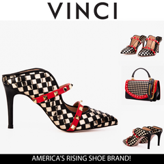 The Dosso Black Handwoven Leather Pointy Toe Sandal