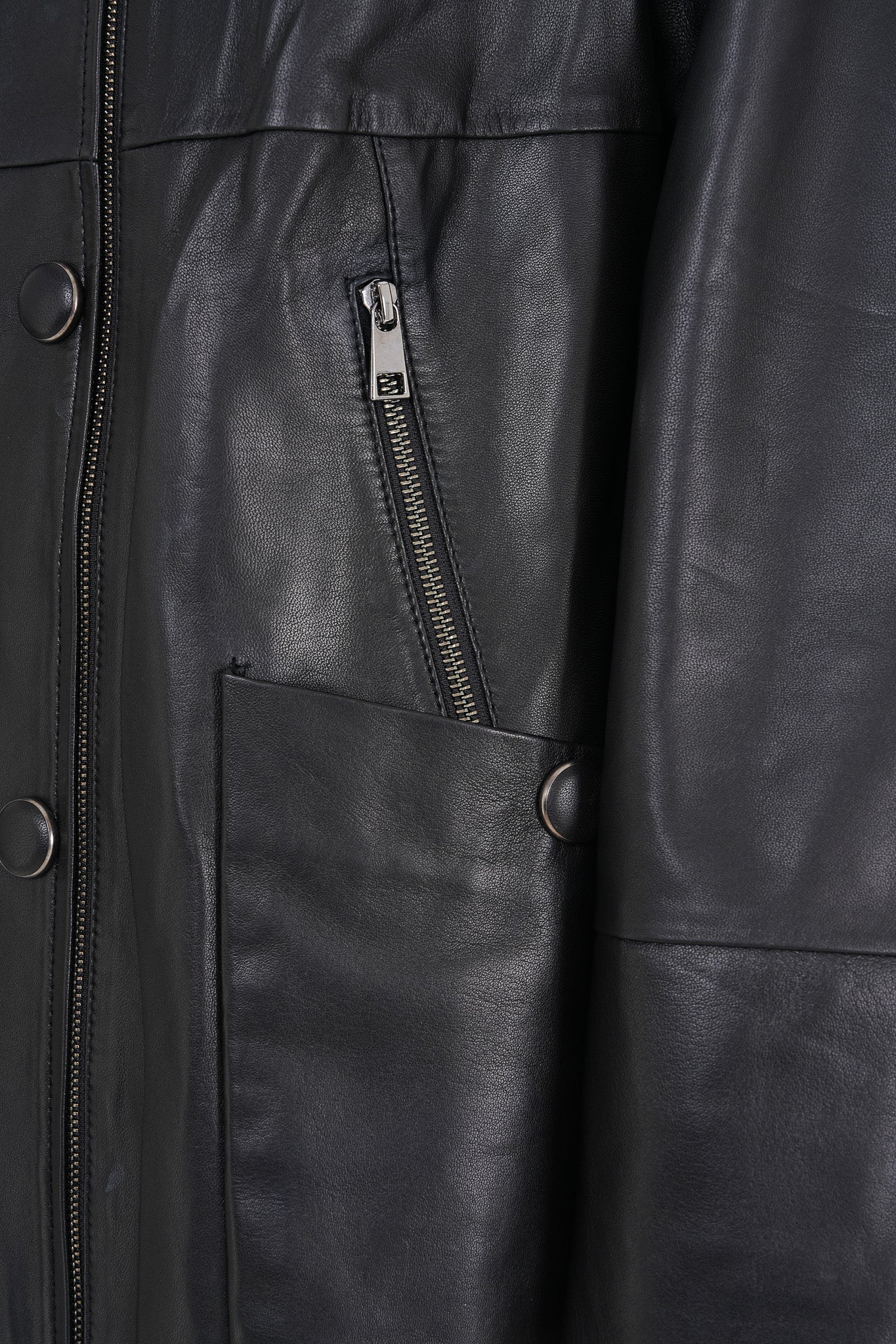 The Lioara Black Leather Jacket