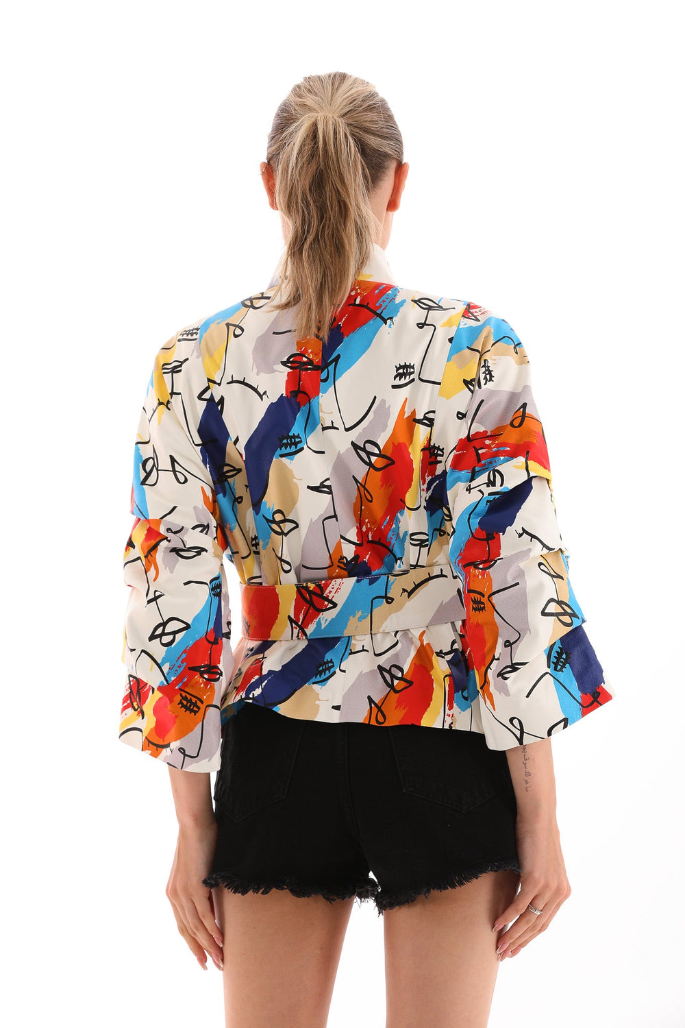 The Odessa Multicolor Leather Jacket