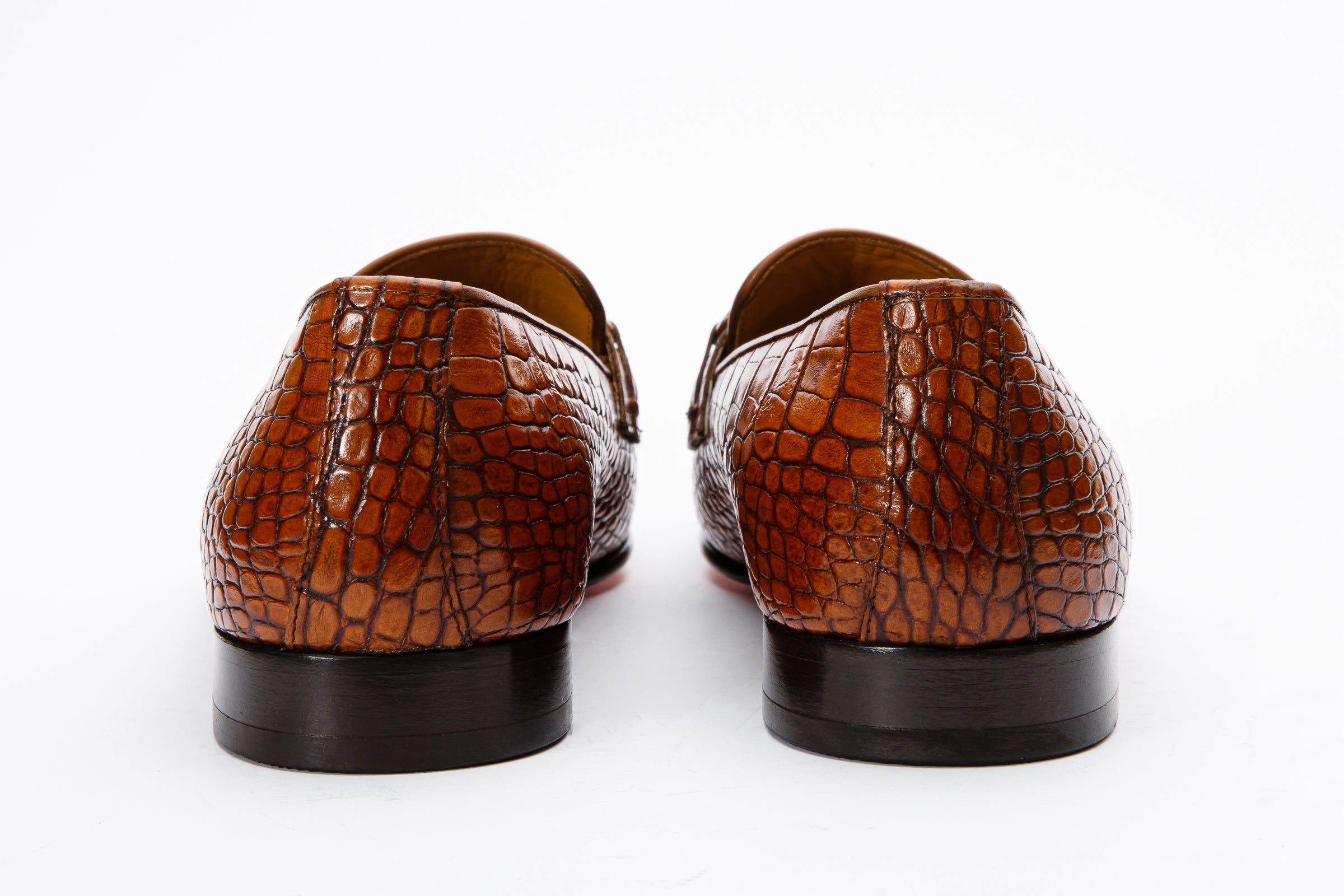 The Monaco Tan Leather Shoe Bit Loafer