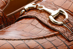 The Monaco Tan Leather Shoe Bit Loafer