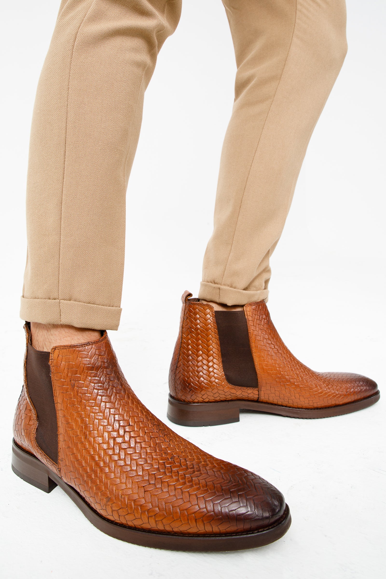 The Oslo Tan Leather Chelsea Boot