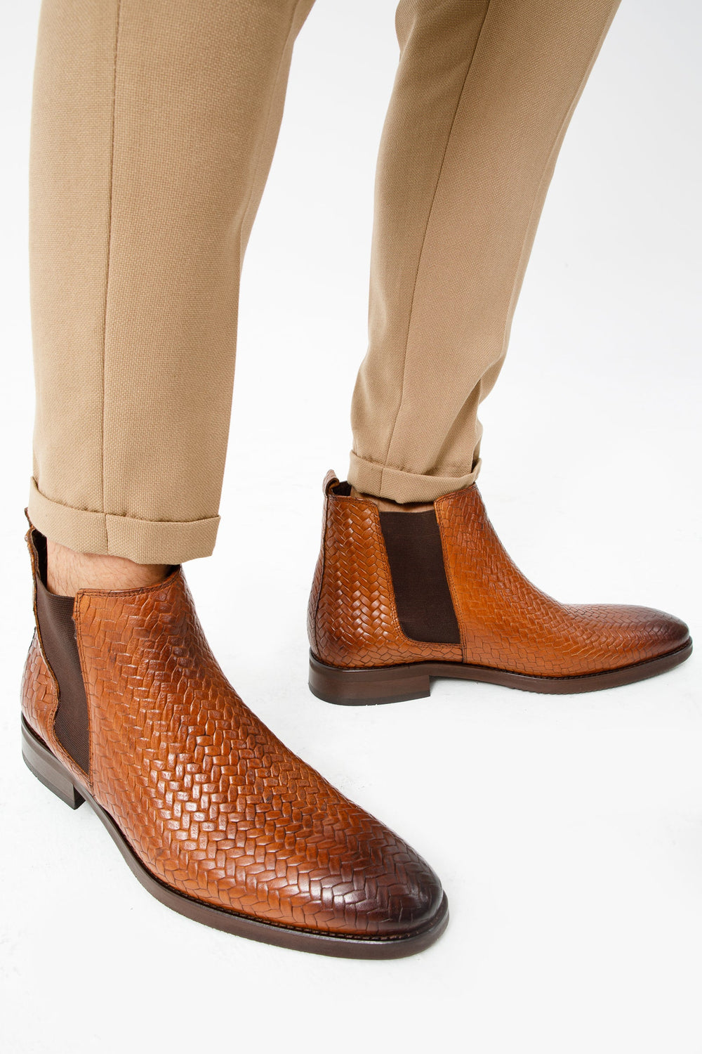 The Oslo Tan Leather Chelsea Boot