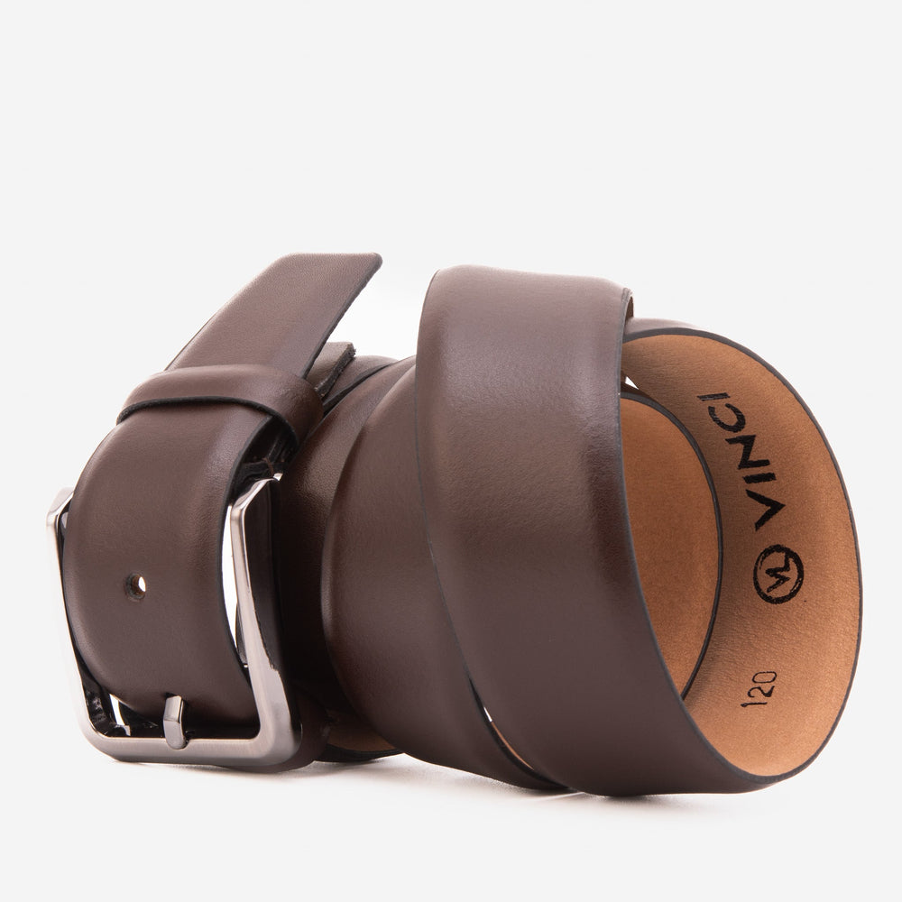 The Arcadia Brown Calfskin Belt