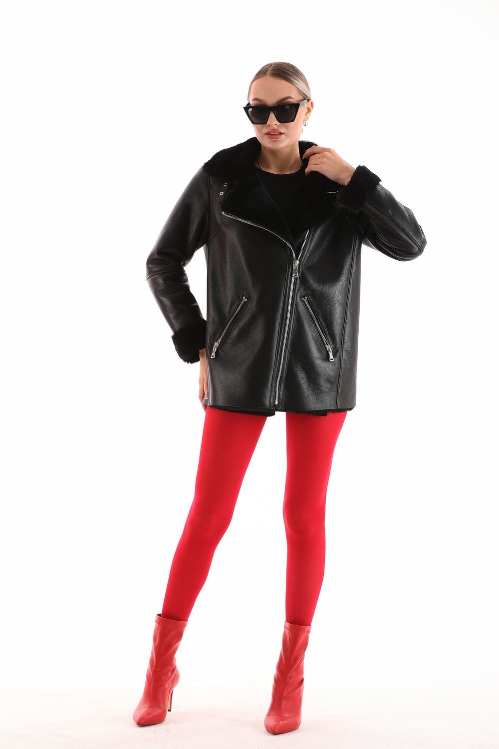 The Prague Black Leather Jacket