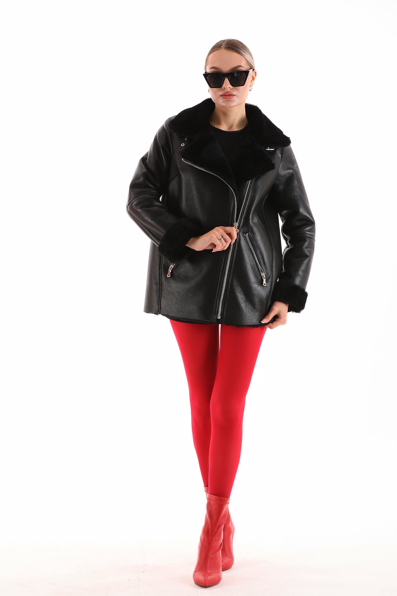 The Prague Black Leather Jacket