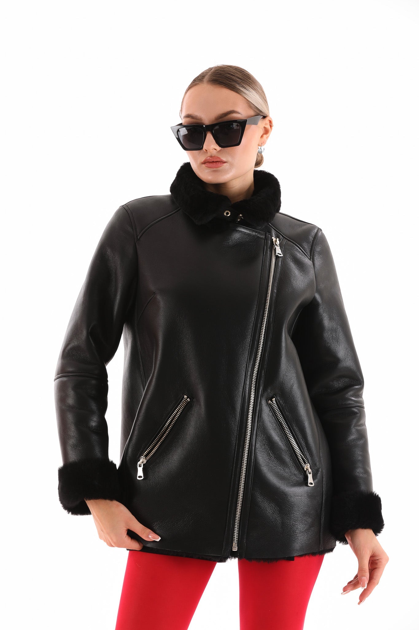 The Prague Black Leather Jacket