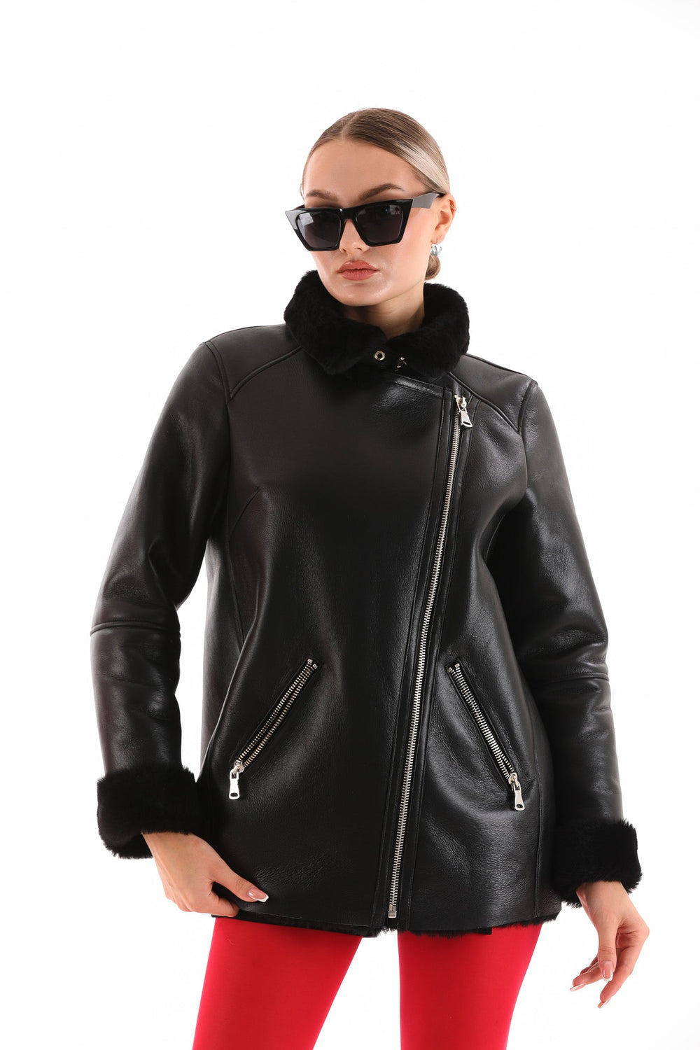 The Prague Black Leather Jacket