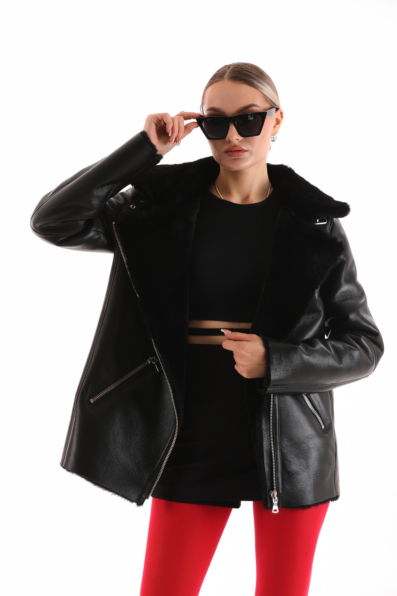 The Prague Black Leather Jacket
