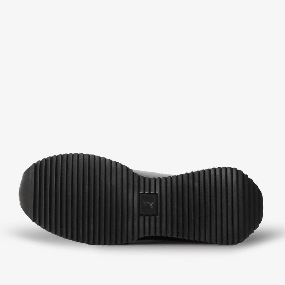 The Milford Navy Blue  Leather Sneaker