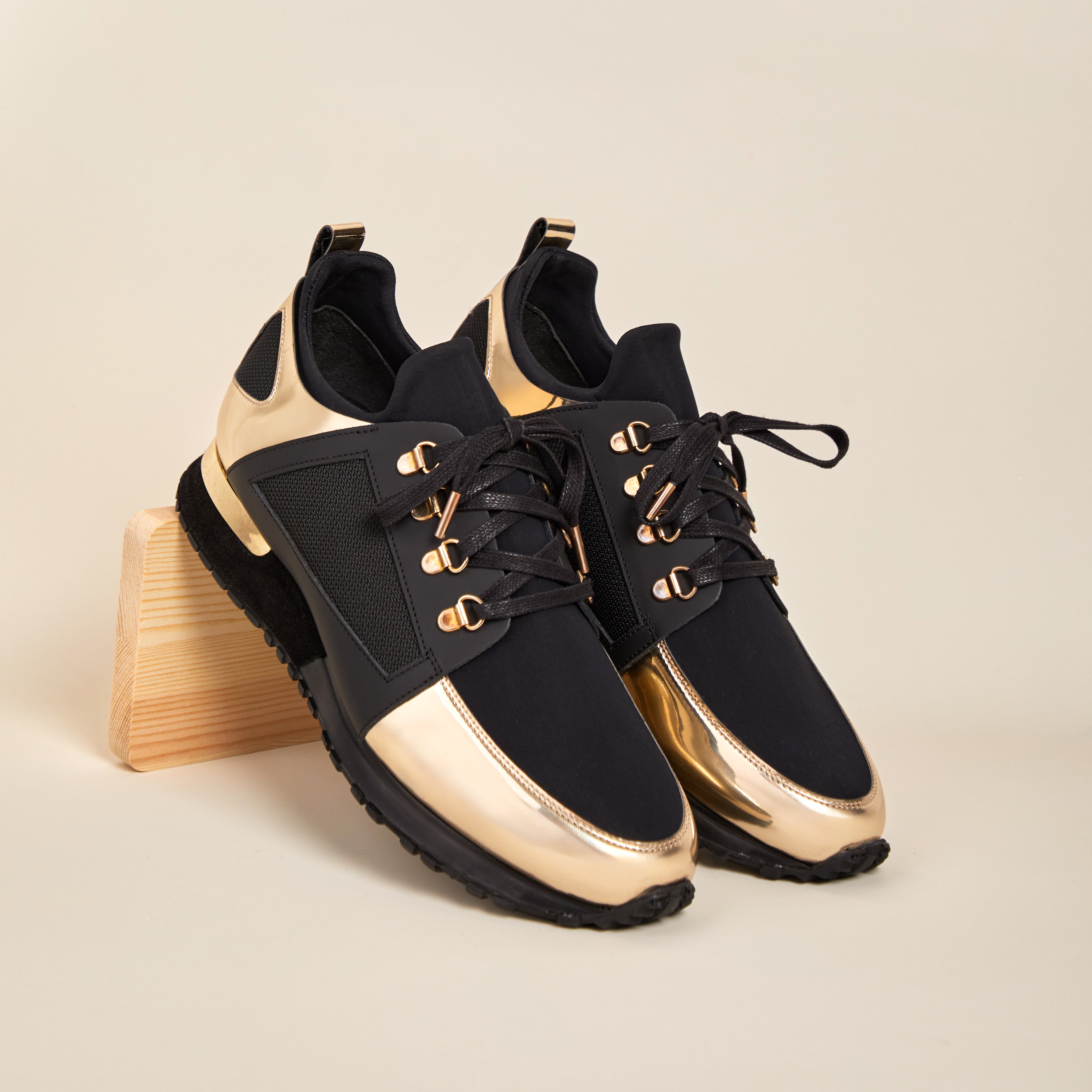 The Emir Gold Leather Sneaker Limited Edition