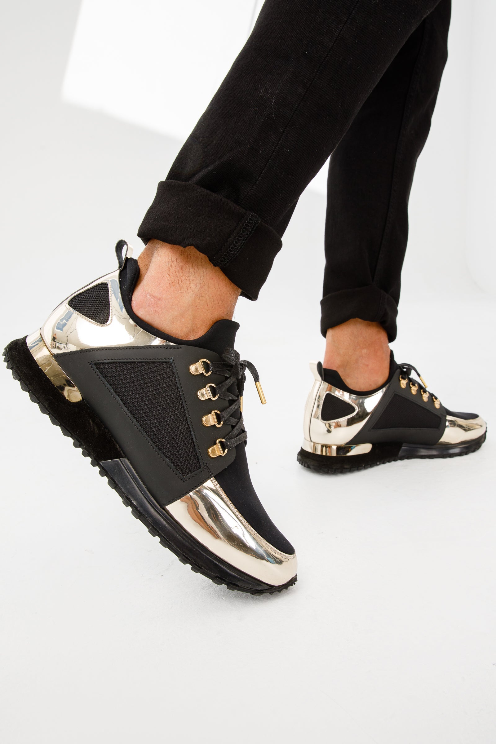 The Emir Gold Leather Sneaker Limited Edition