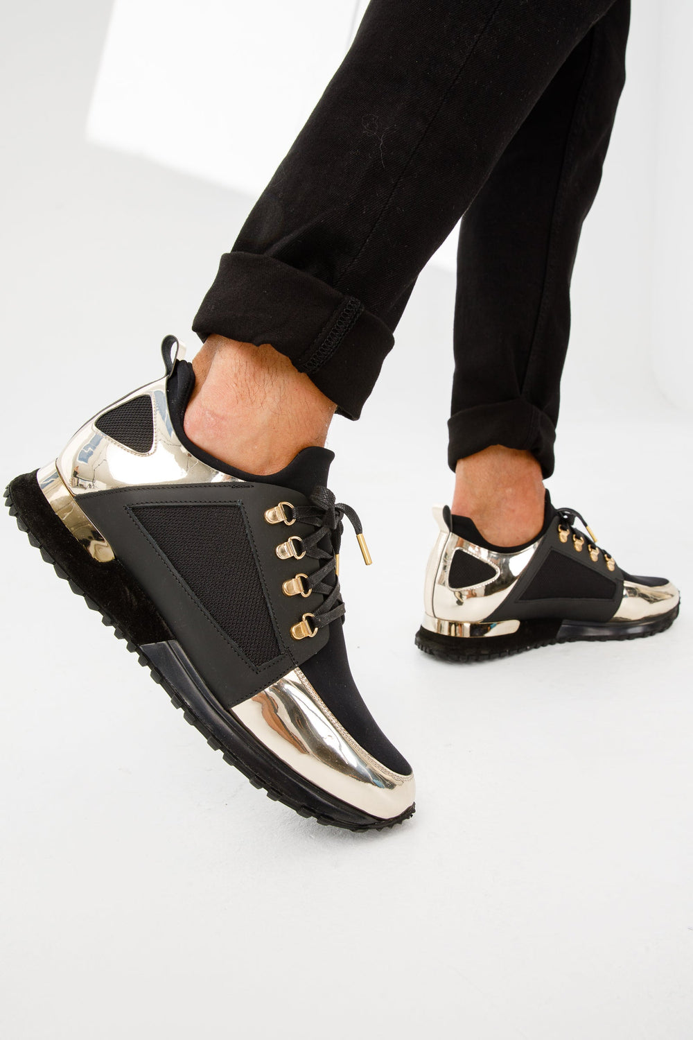 The Emir Gold Leather Sneaker Limited Edition