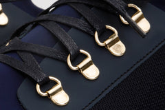 The Emir Navy Leather Sneaker