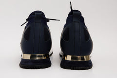The Emir Navy Leather Sneaker