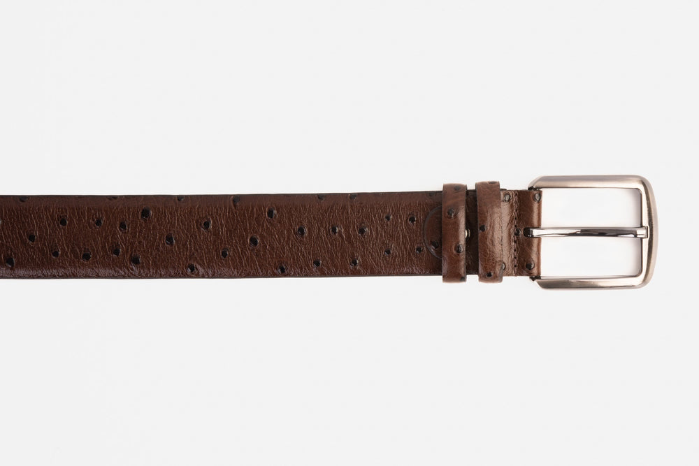 The Monterrey Brown Leather Belt