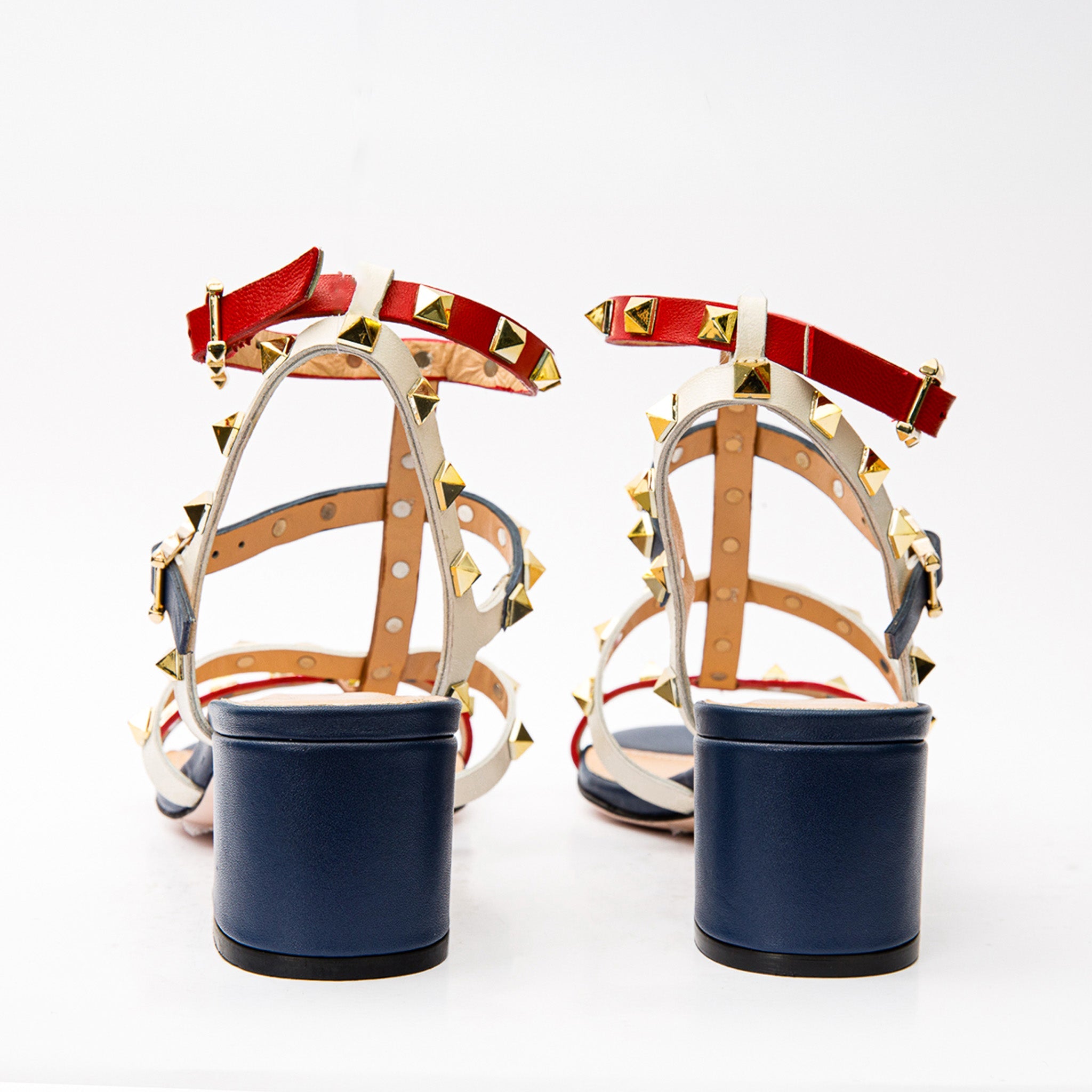 The Nejapa Multicolor Multi Strap Leather Sandal