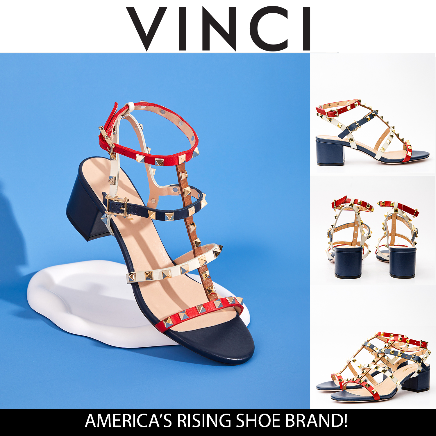 The Nejapa Multicolor Multi Strap Leather Sandal