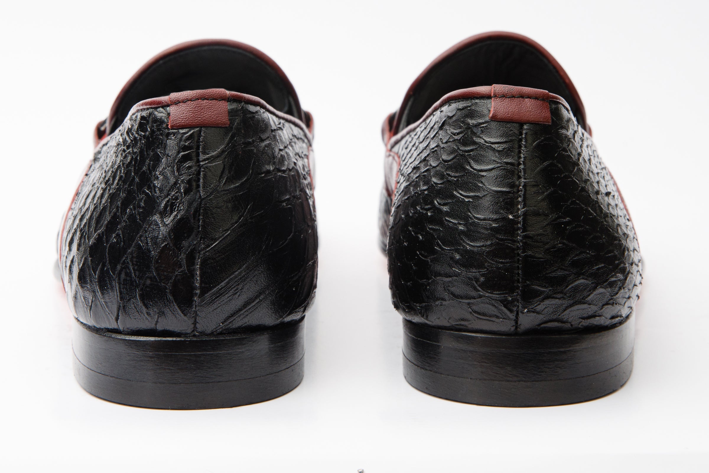 The Milano Black Shoe Bit Loafer  Shoe Final Sale!