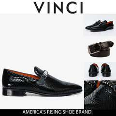 The King Black Bit Dress Loafer Shoe