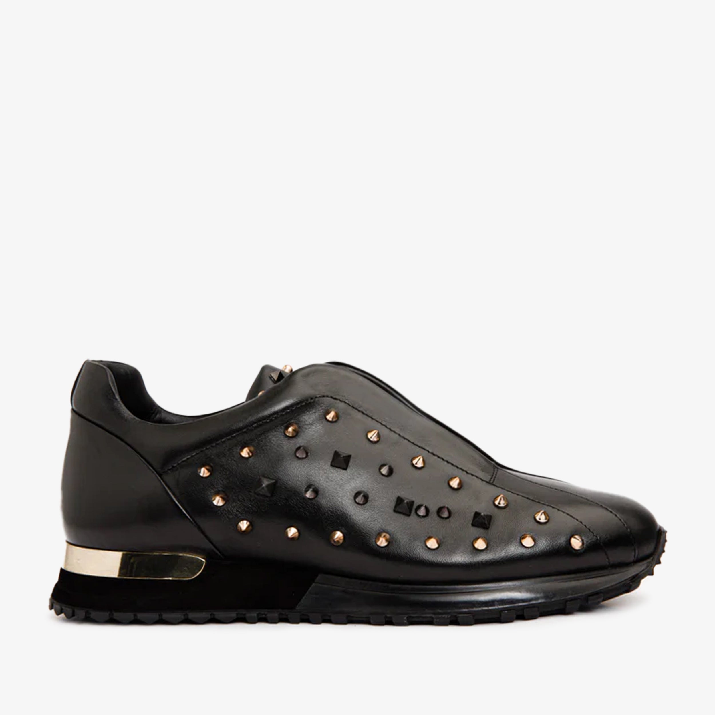 The Infanta Black Spike Leather  Sneaker Limited Edition