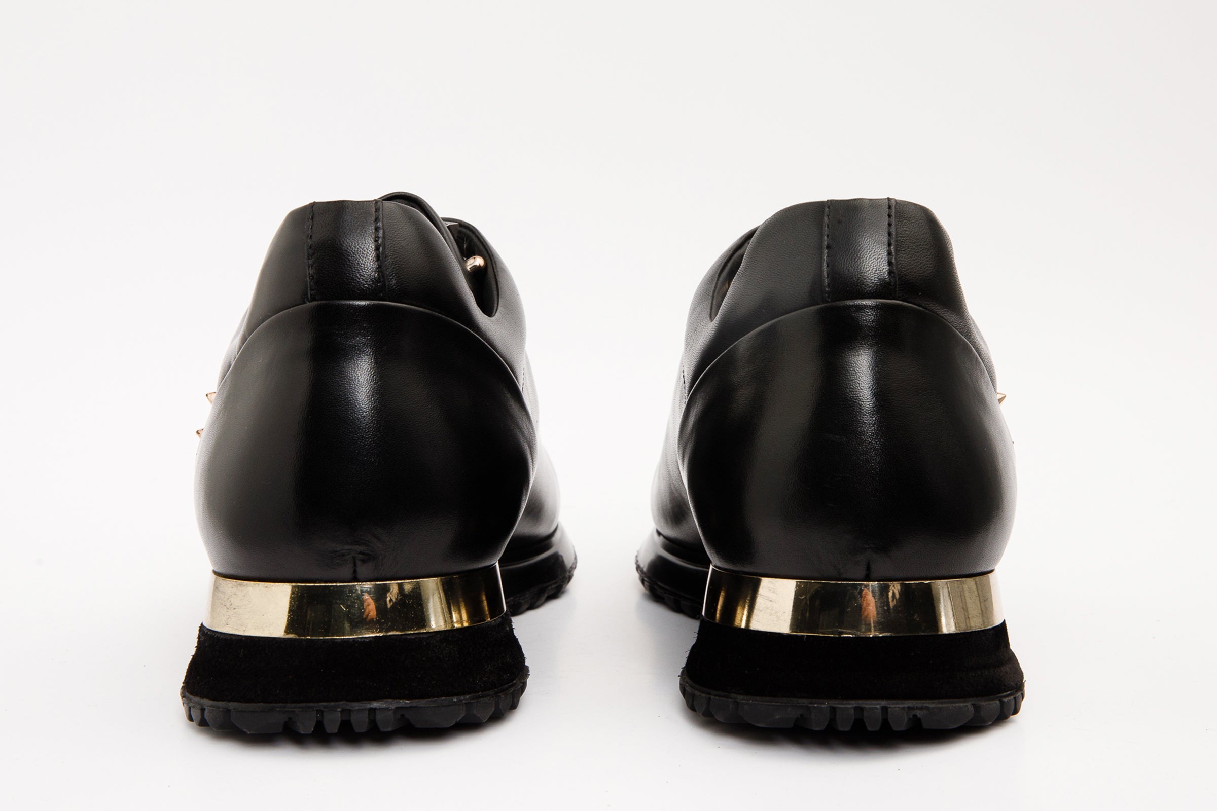 The Infanta Black Spike Leather  Sneaker Limited Edition