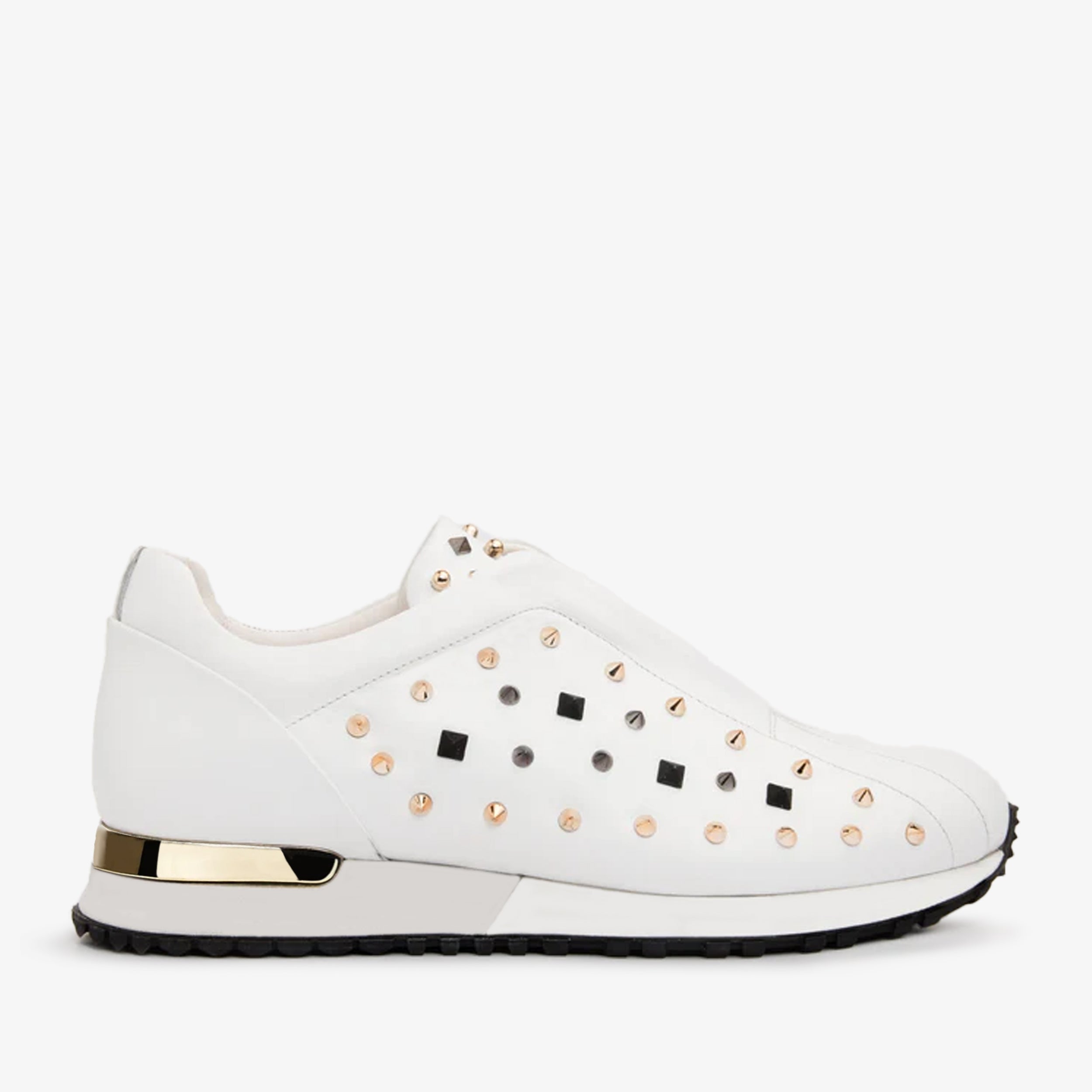 The Infanta White Spike Leather Sneaker Limited Edition