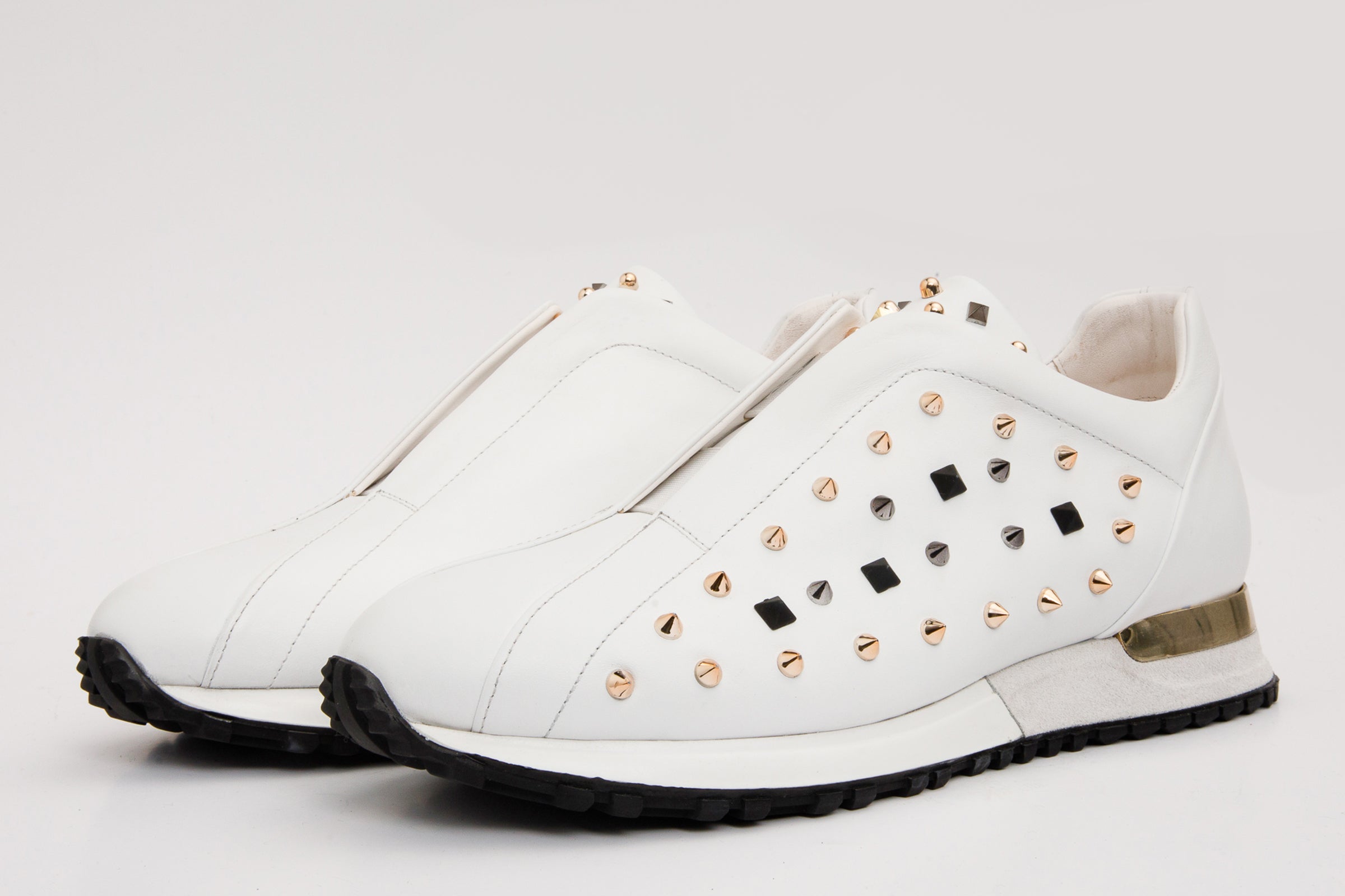 The Infanta White Spike Leather Sneaker Limited Edition