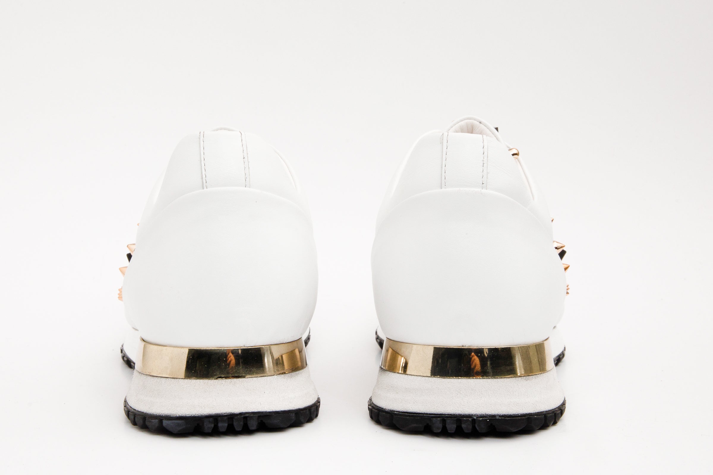 The Infanta White Spike Leather Sneaker Limited Edition