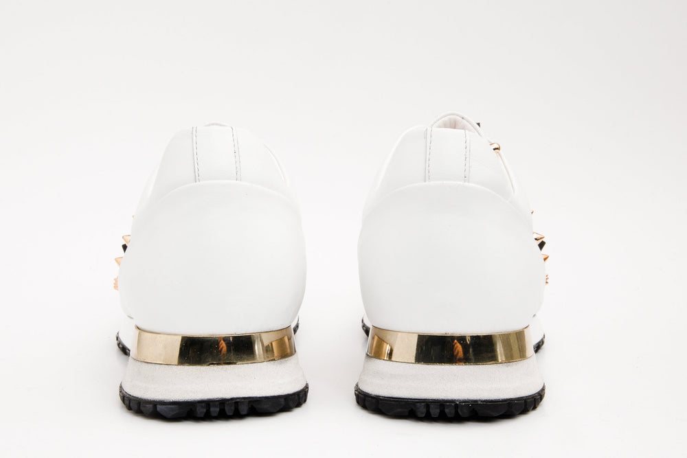 The Infanta White Spike Leather Sneaker Limited Edition