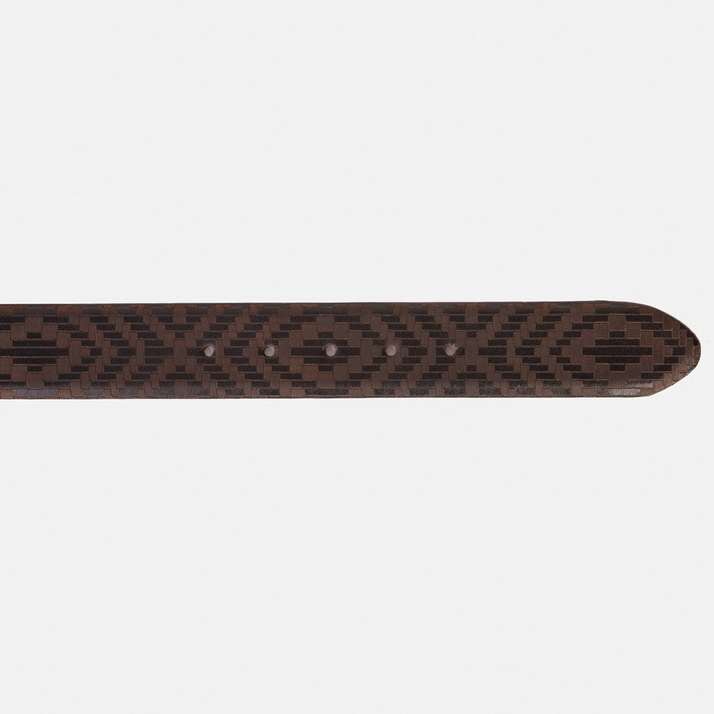 The Meram Black Calfskin Belt