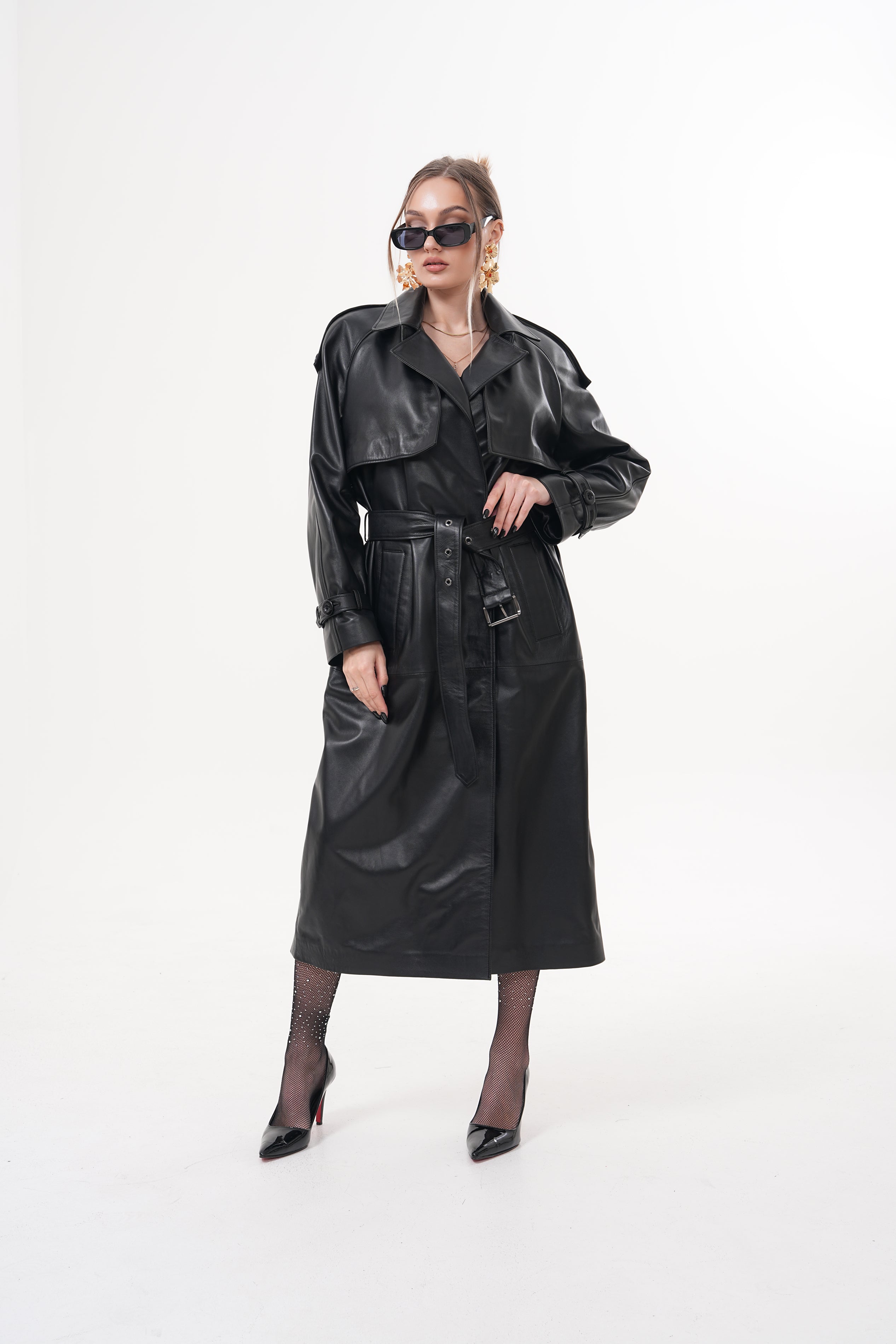 The Raven Black Leather Jacket