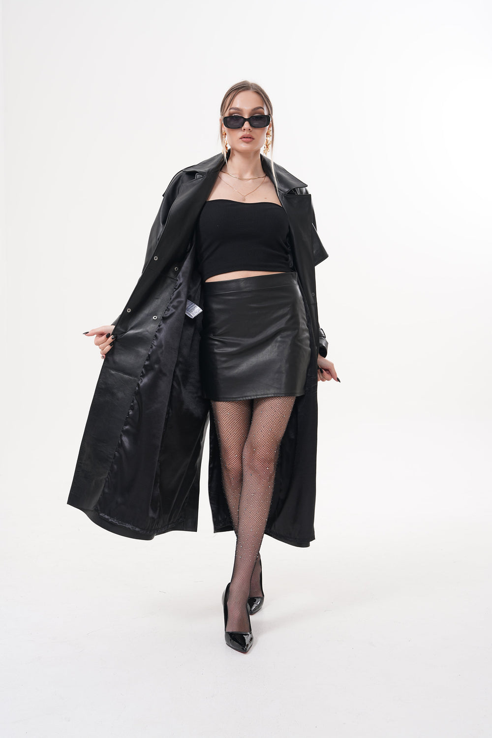 The Raven Black Leather Jacket