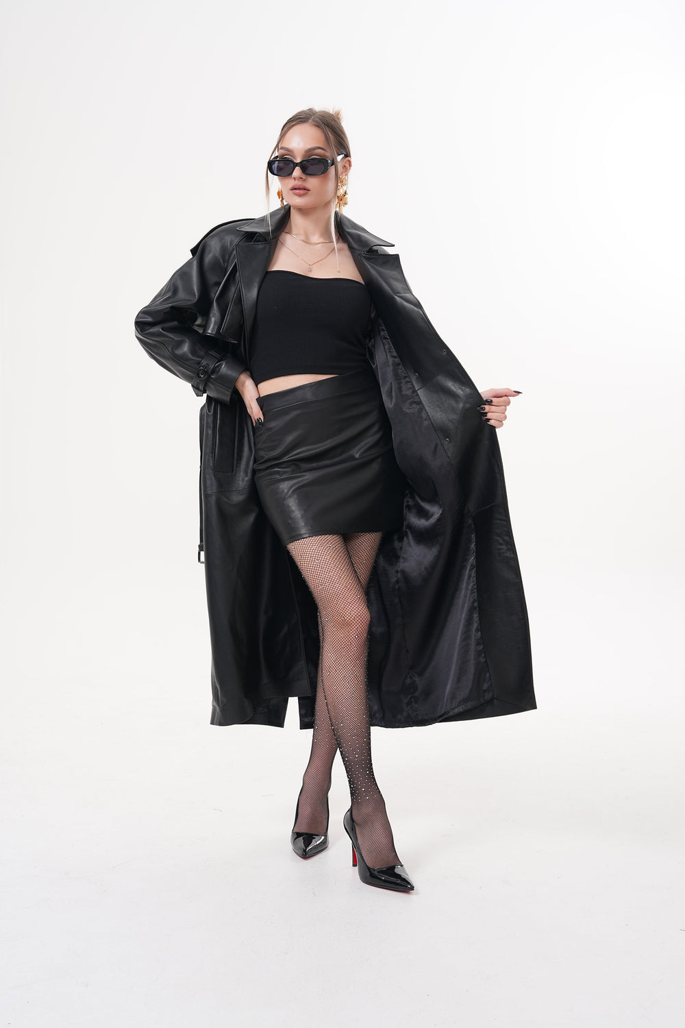 The Raven Black Leather Jacket