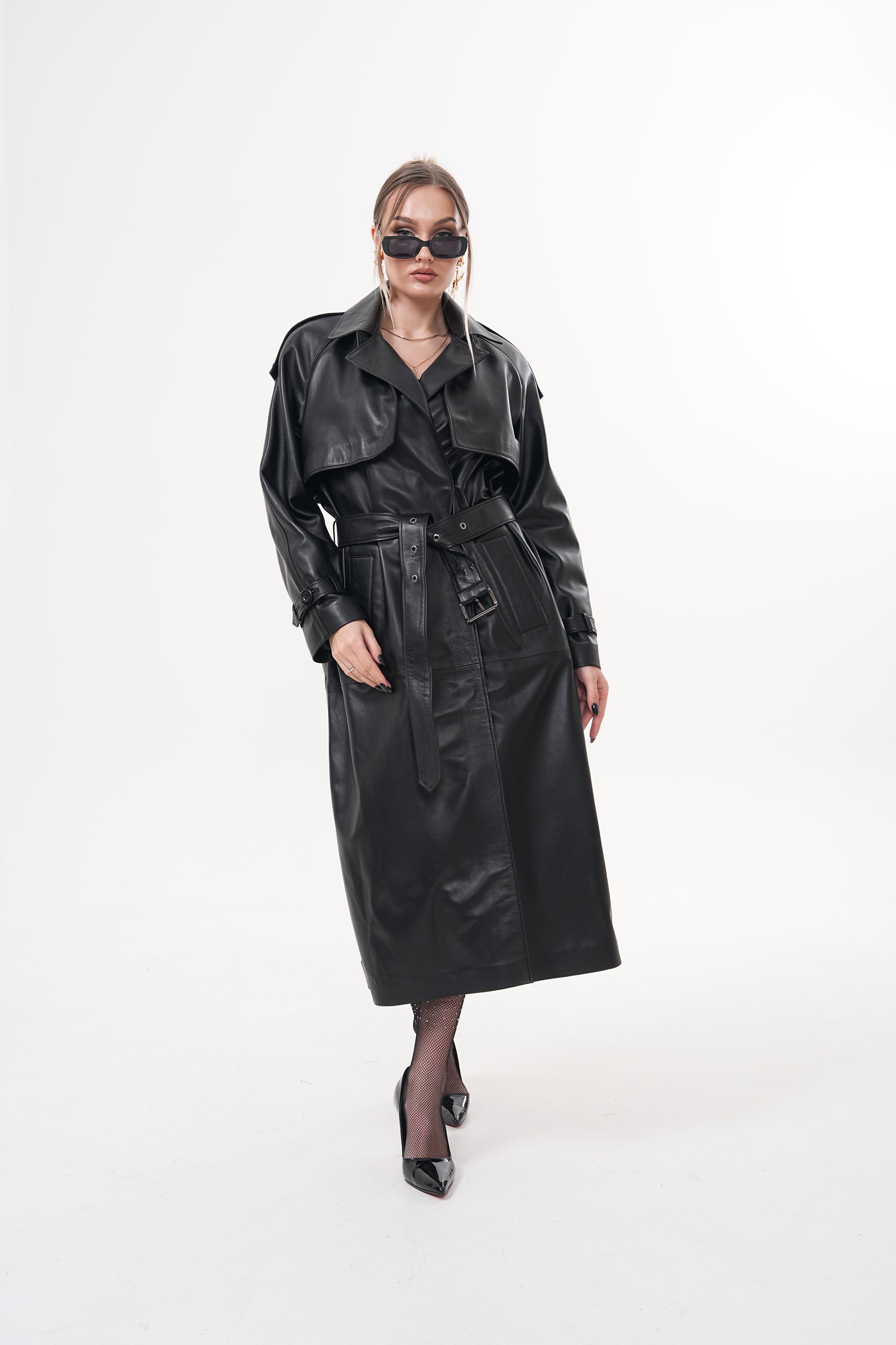 The Raven Black Leather Jacket