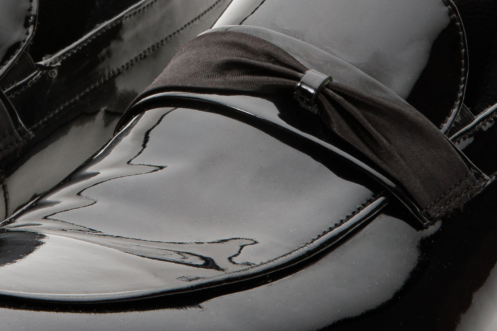 The Dodoma Black Patent  Leather Loafer Shoe