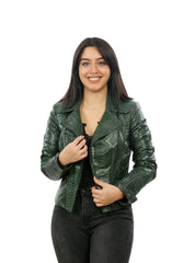 The Canton Pyhtn Leather  Jacket