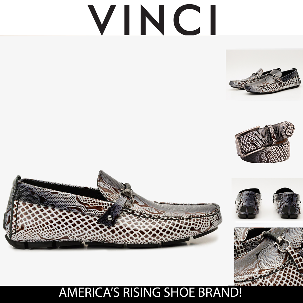 Bologna Black White Bit Drive Loafer Shoe