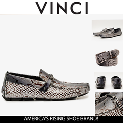 Bologna Black White Bit Drive Loafer Shoe
