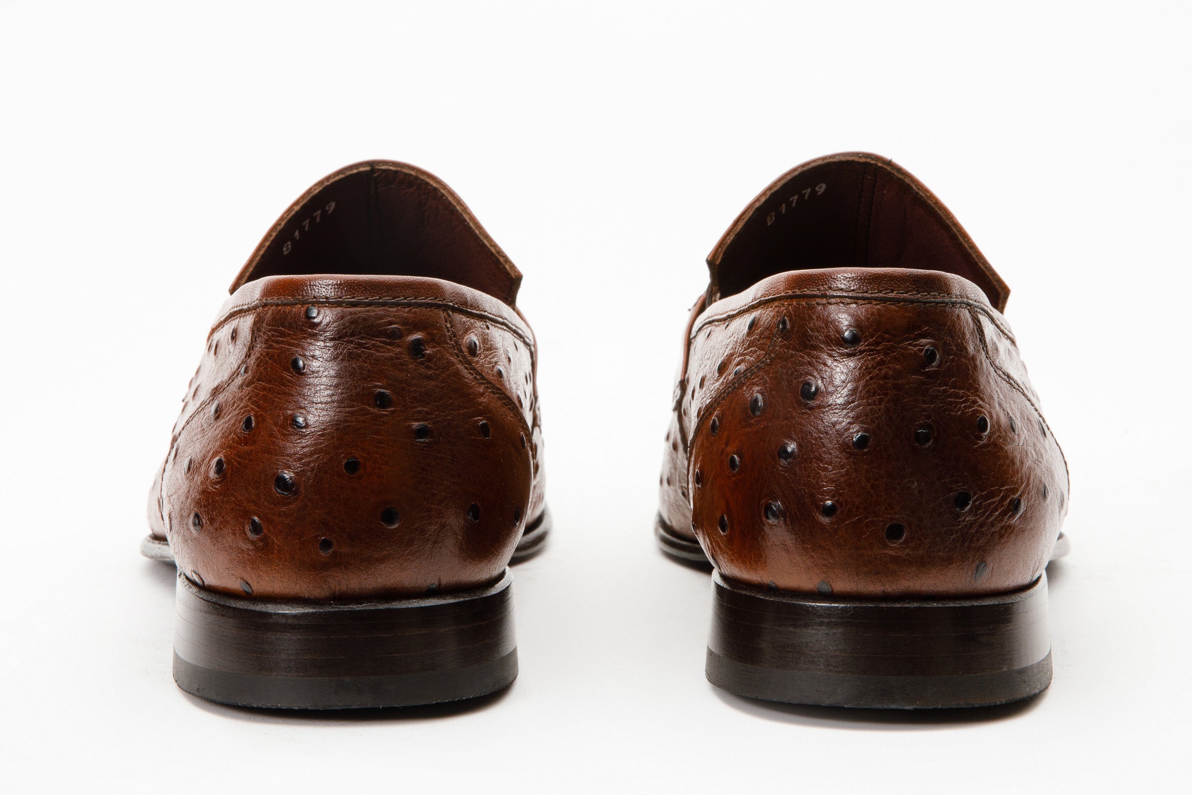 The Johannesburg Brown Leather Dress Loafer  Shoe