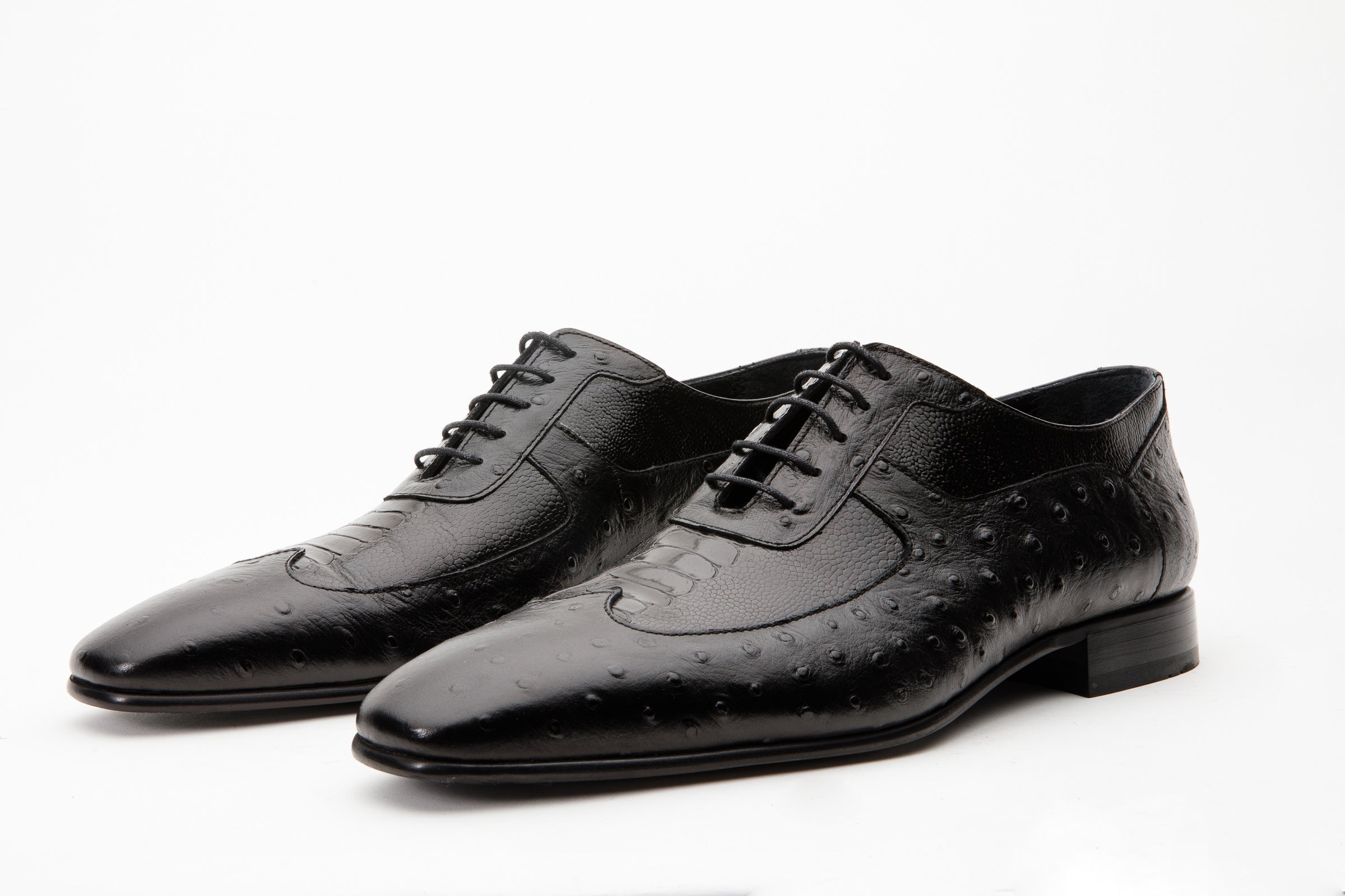 The Alabama Black Wingtip Oxford Shoe
