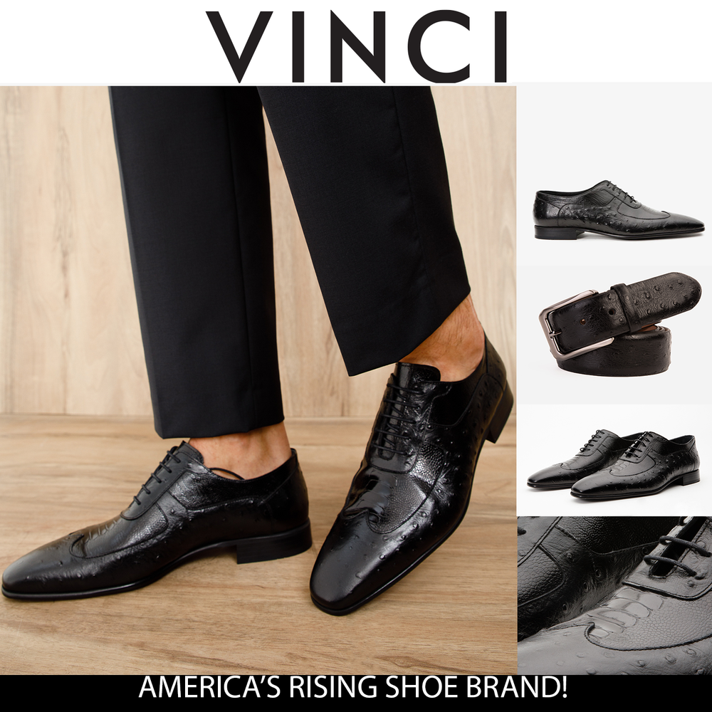 The Alabama Black Wingtip Oxford Shoe