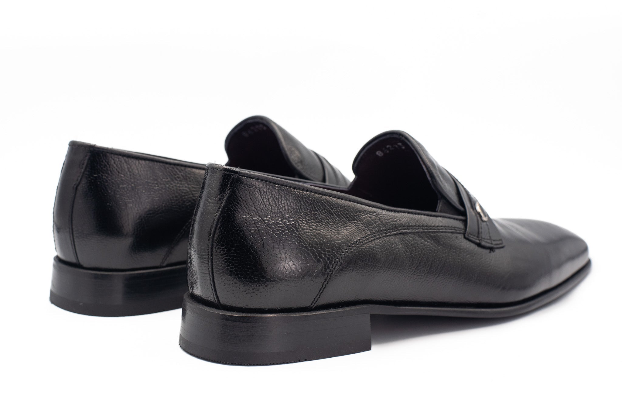The Bangkok Black Penny Loafer Shoe