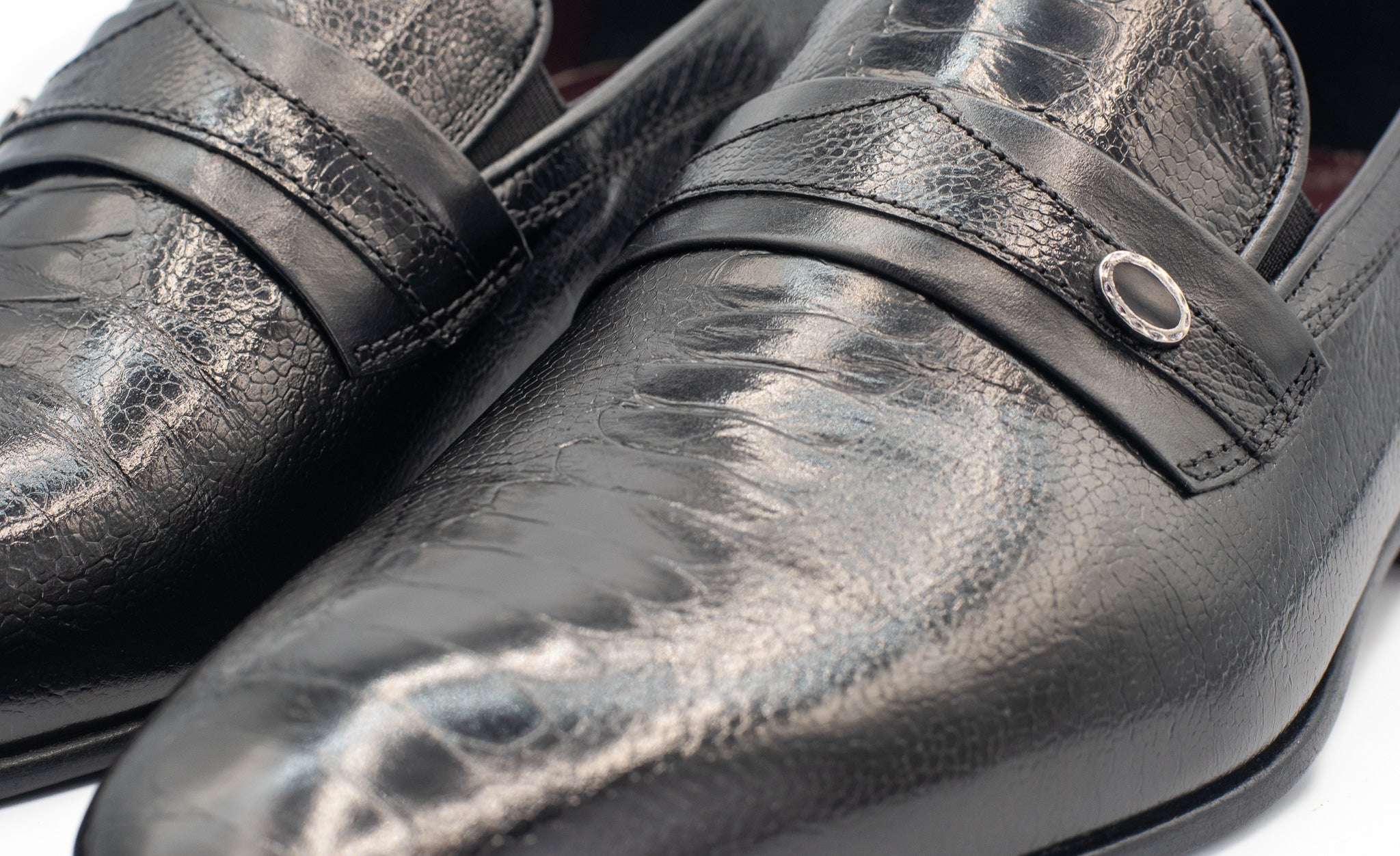 The Bangkok Black Penny Loafer Shoe