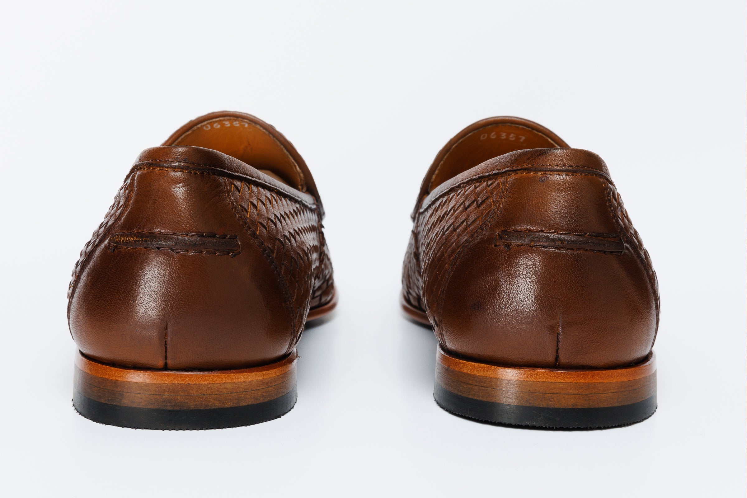 The Mclean Shoe Tan Woven Tassel Loafer  Shoe