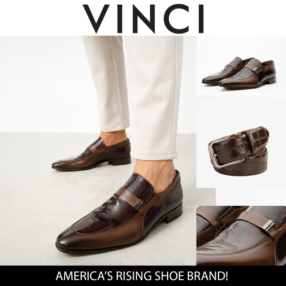 The Kazablanka Brown Leather Bit Loafer  Shoe