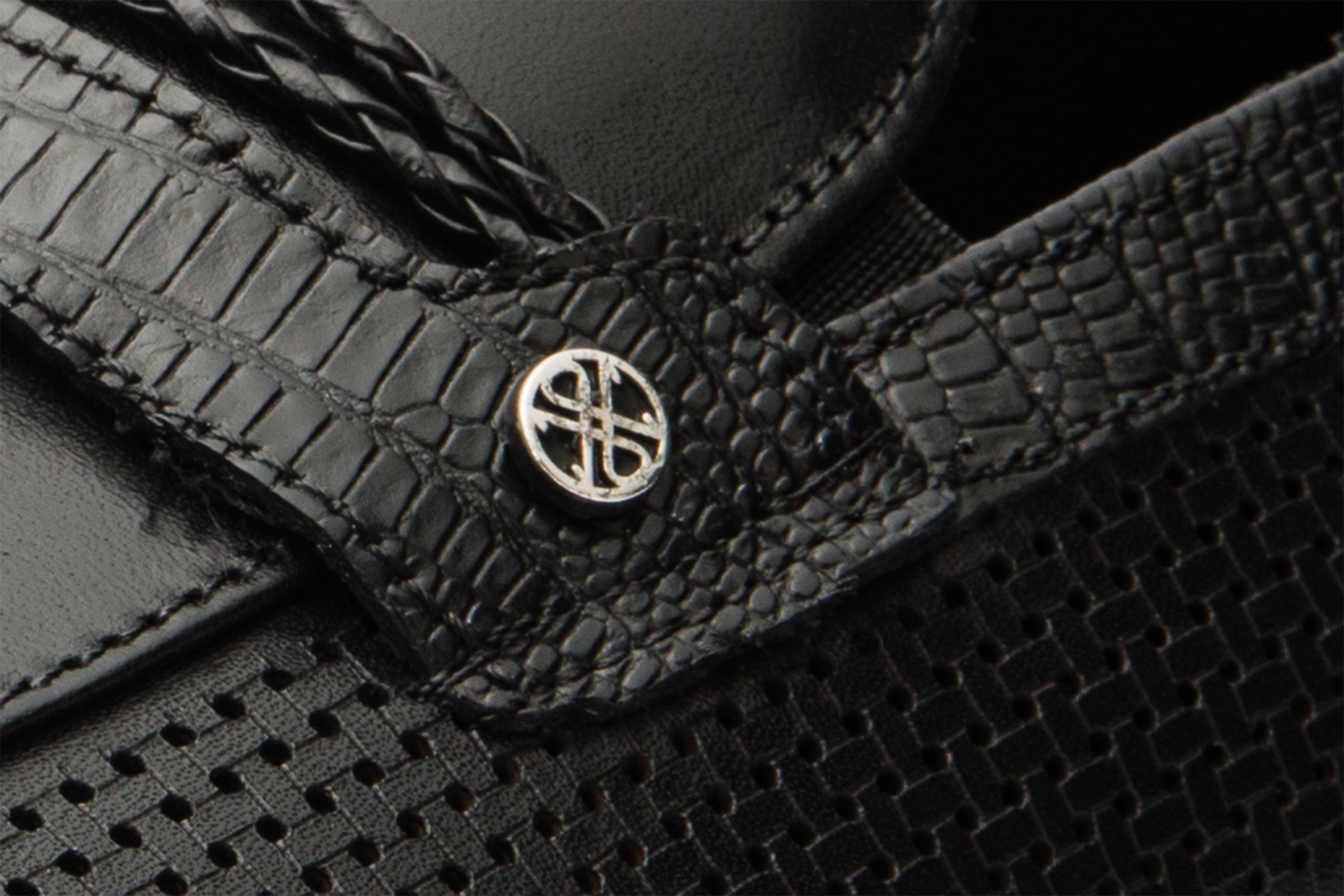 The Acerra Black Leather Loafer Shoe Final Sale!