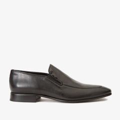 The Migues Black Leather Loafer Shoe