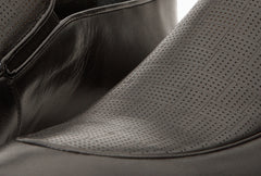 The Migues Black Leather Loafer Shoe